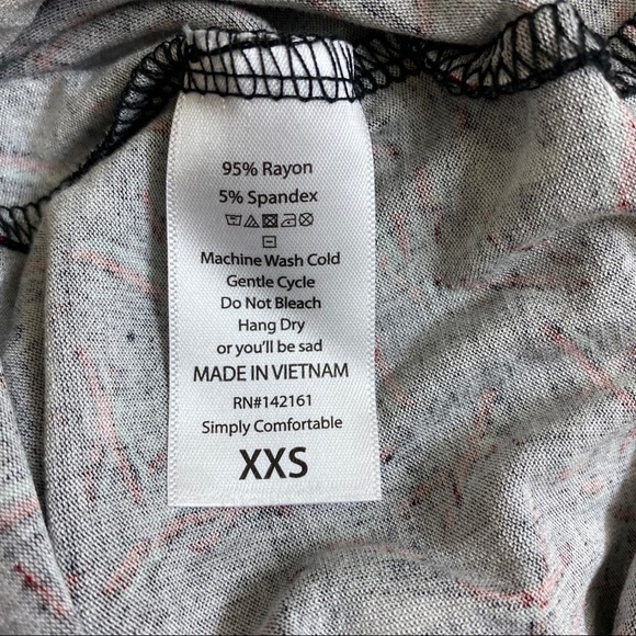 LulaRoe printed Irma tunic top - Picture 8 of 9